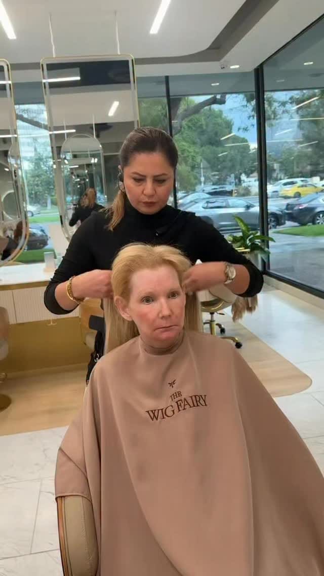Post 6 by The Wig Fairy Salon on Instagram (video)