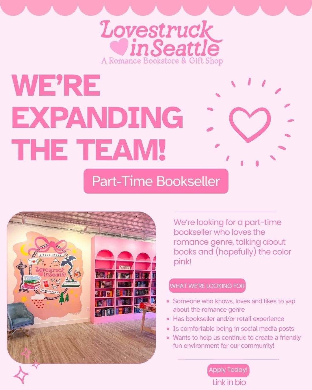 Post 10 by Lovestruck in Seattle on Instagram (image)