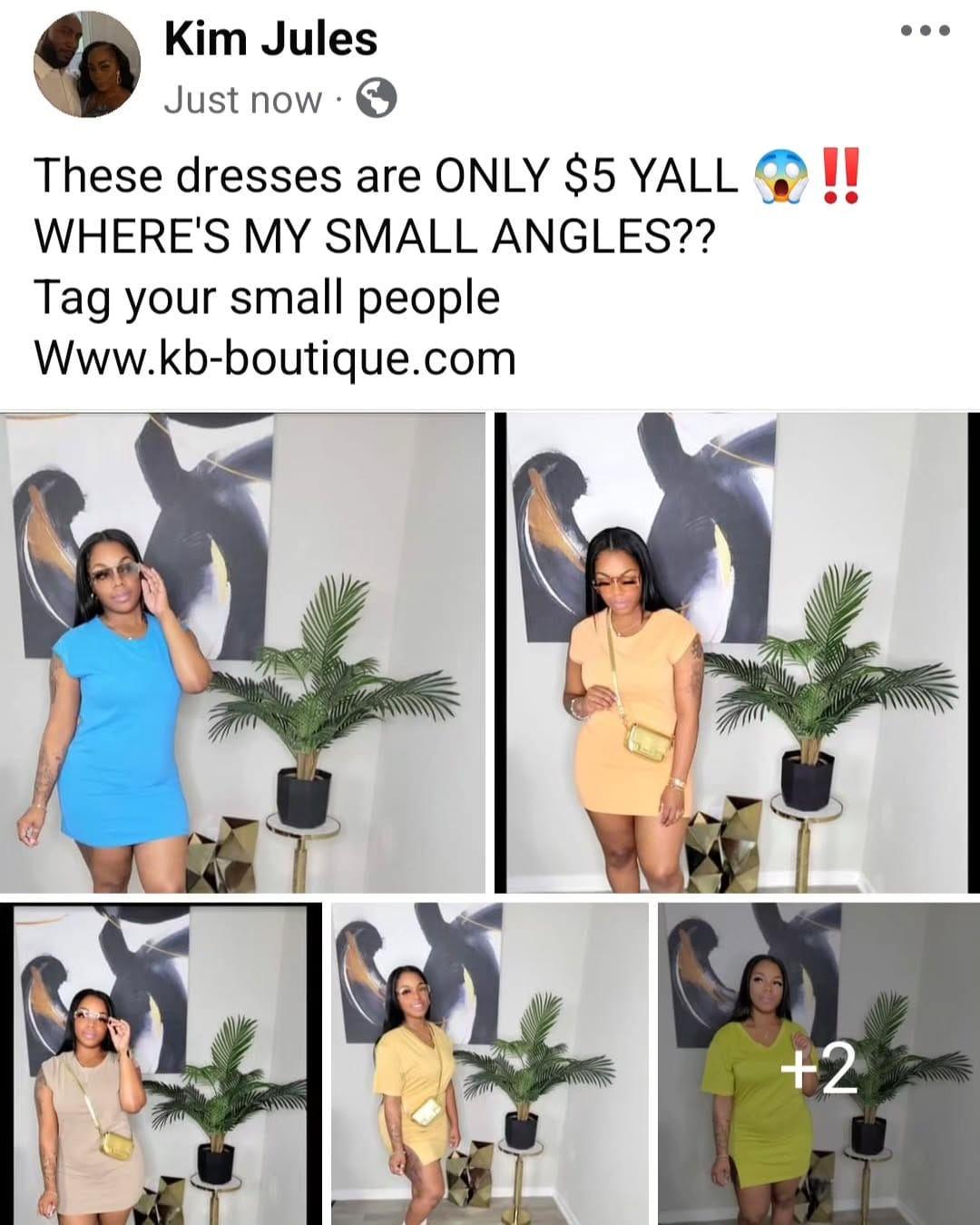Post 7 by KB-BOUTIQUE on Instagram (image)