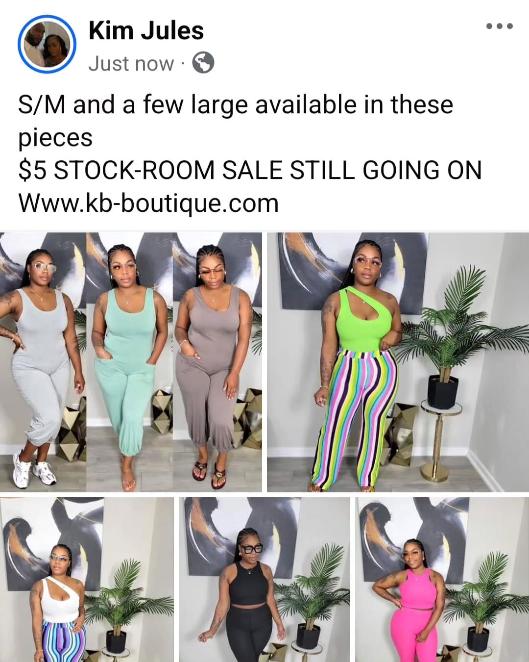 Post 8 by KB-BOUTIQUE on Instagram (image)