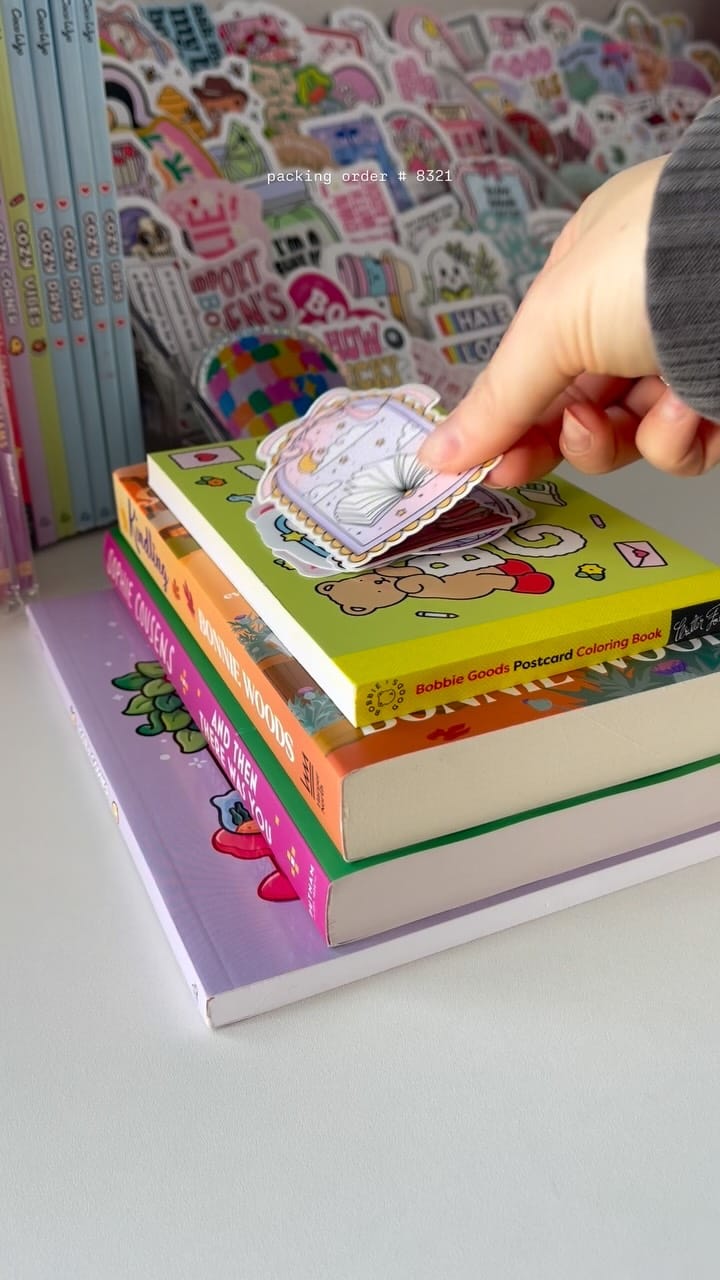 Post 8 by Wildflower Fiction Bookshop on Instagram (video)
