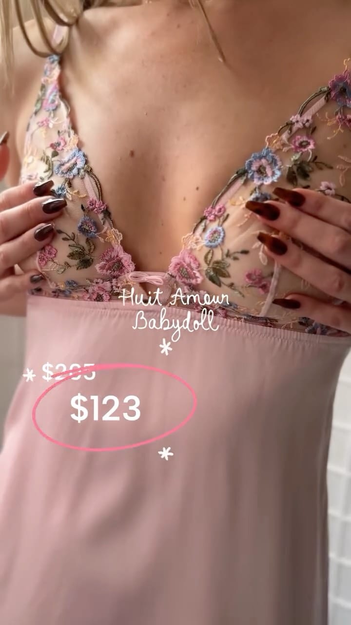 Post 2 by Forty Winks Lingerie on Instagram (video)
