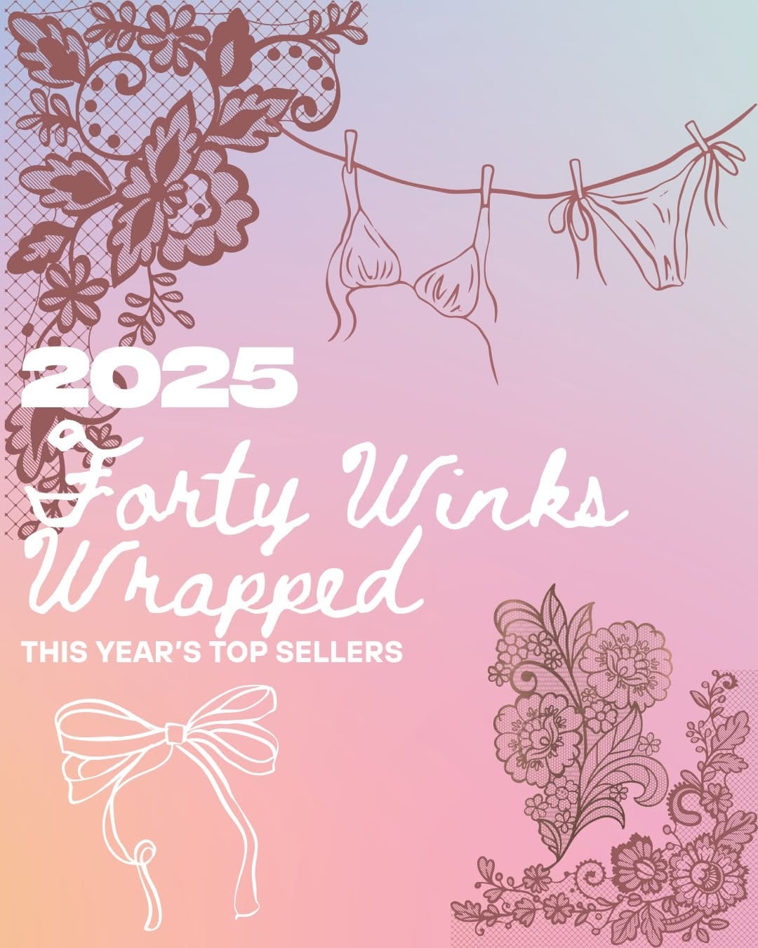 Post 5 by Forty Winks Lingerie on Instagram (carousel)