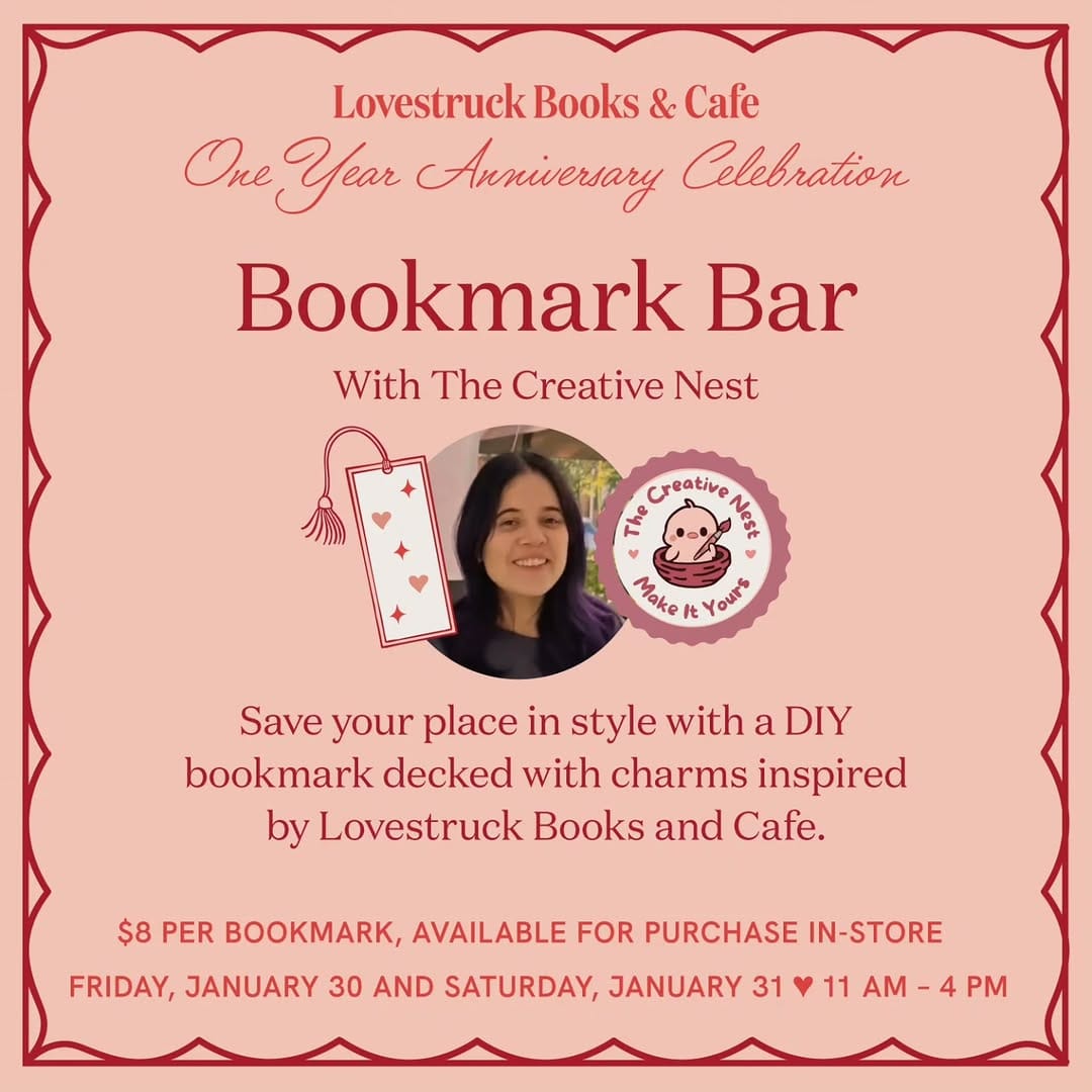Post 1 by Lovestruck Books on Instagram (image)