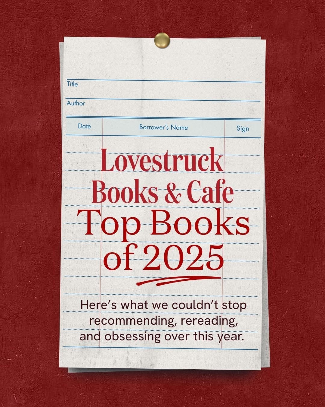 Post 6 by Lovestruck Books on Instagram (carousel)