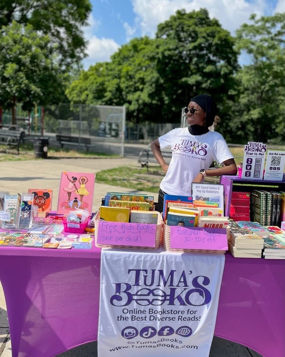 Post 10 by Tuma's Books - NYC Online/Popup Indie Bookstore on Instagram (carousel)