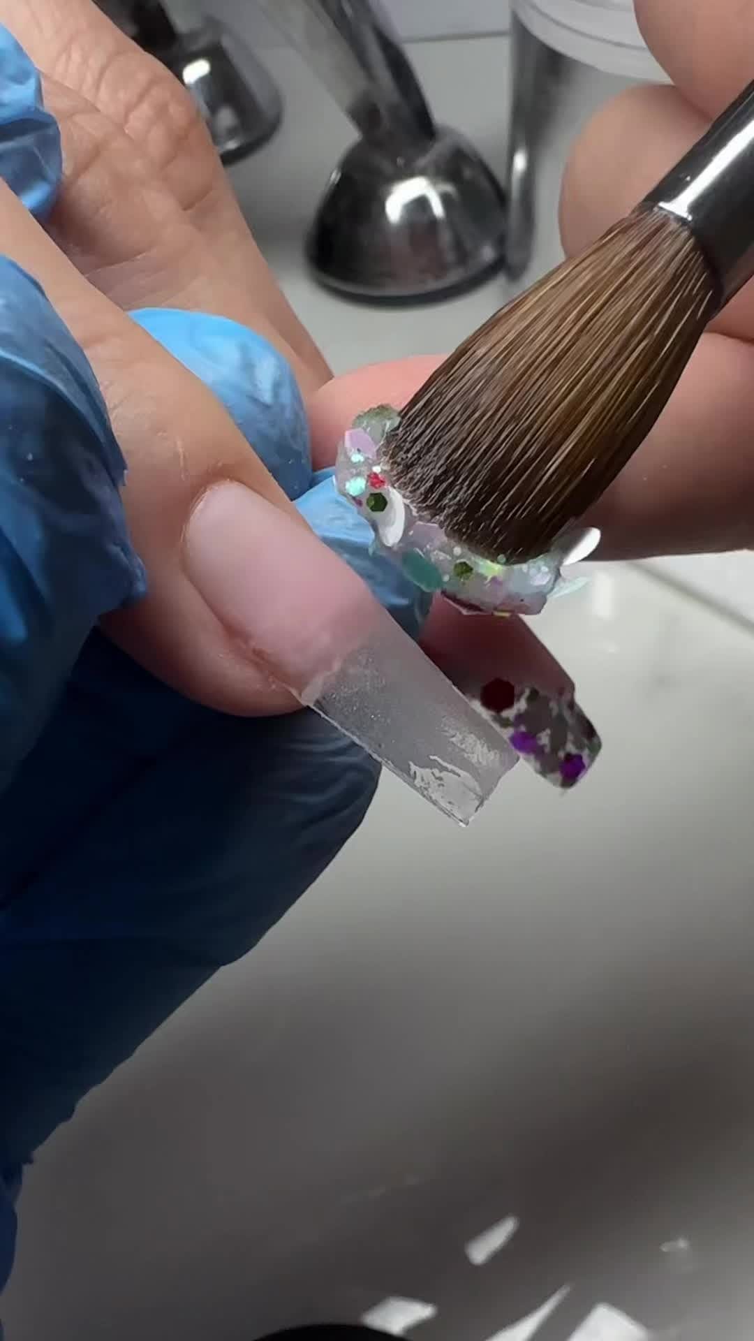 Post 7 by KN Glitters & Acrylics Supplies on Instagram (video)