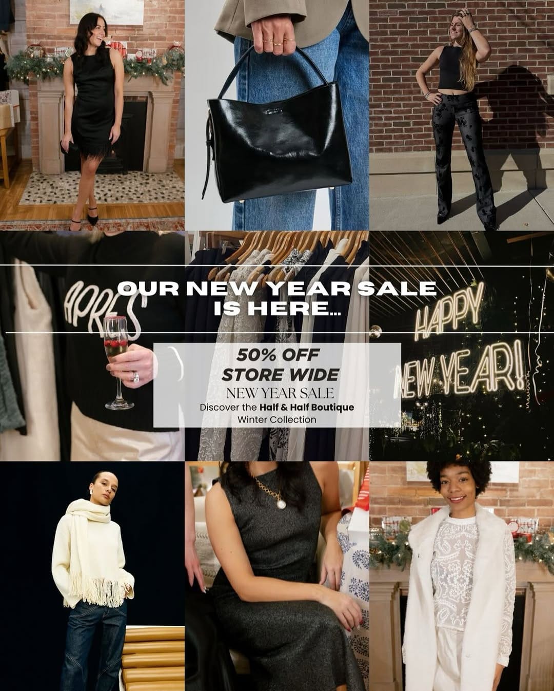 Post 5 by Half & Half Boutique on Instagram (image)