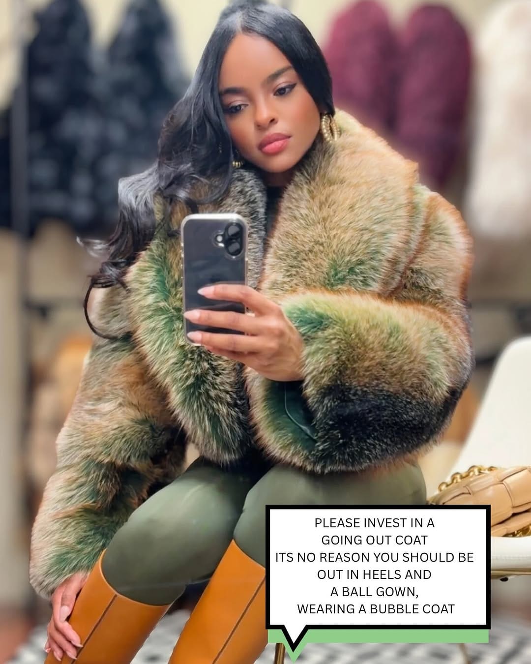 Post 8 by Luxury Furs on Instagram (image)
