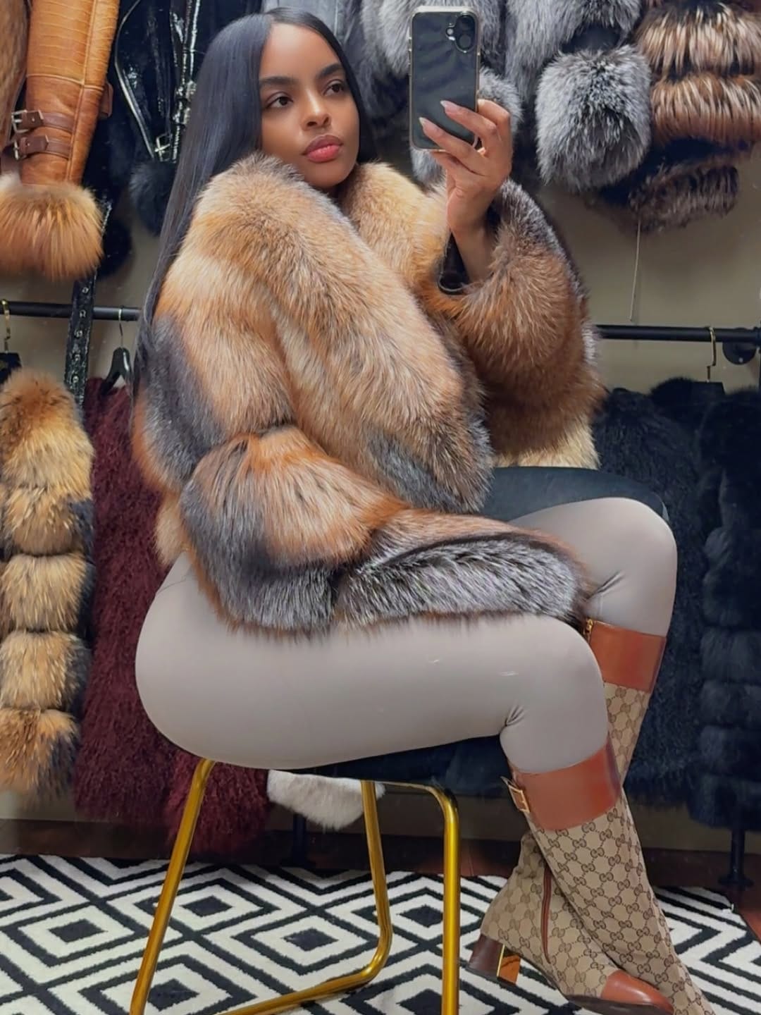 Post 1 by Luxury Furs on Instagram (carousel)
