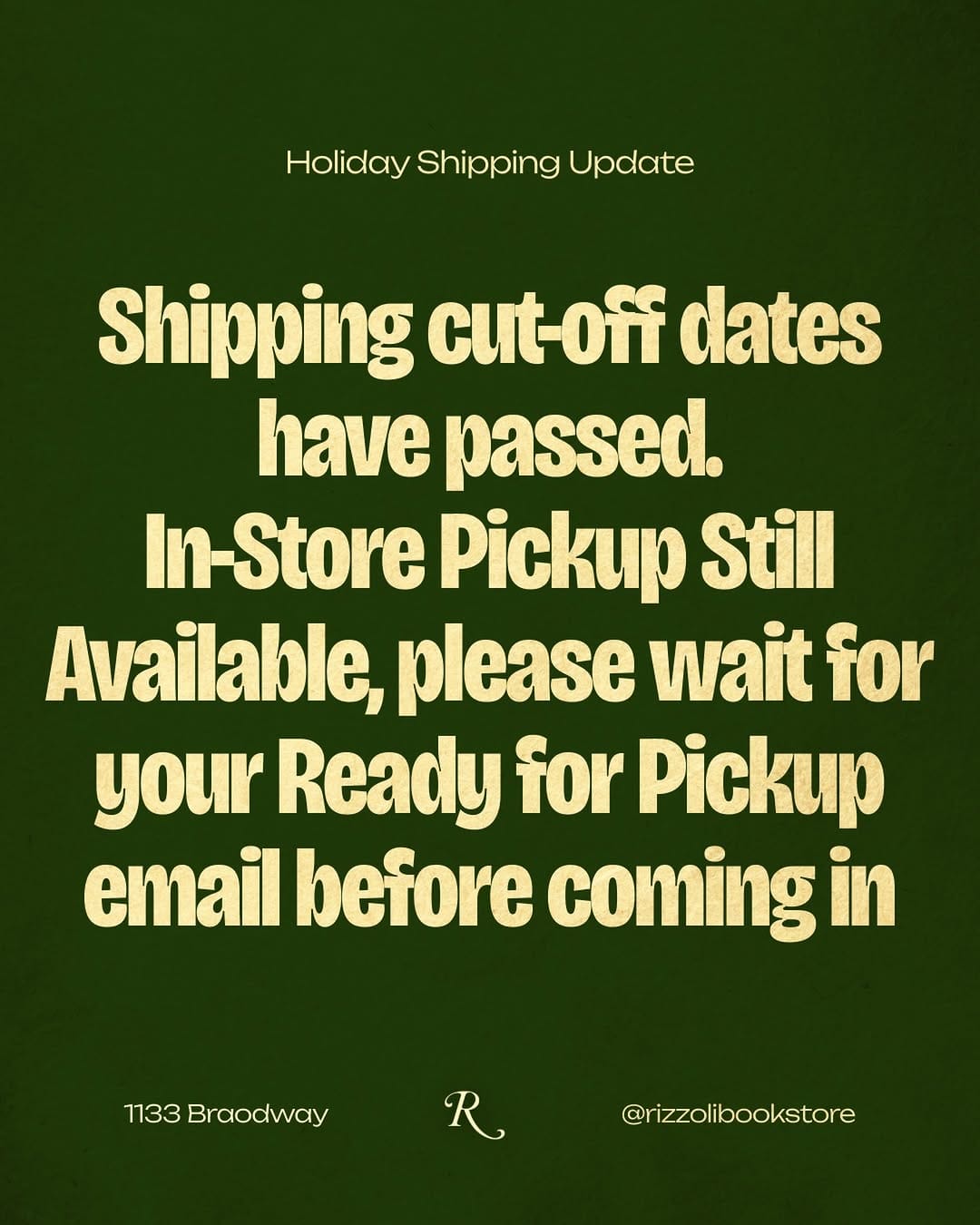 Post 10 by Rizzoli Bookstore on Instagram (image)
