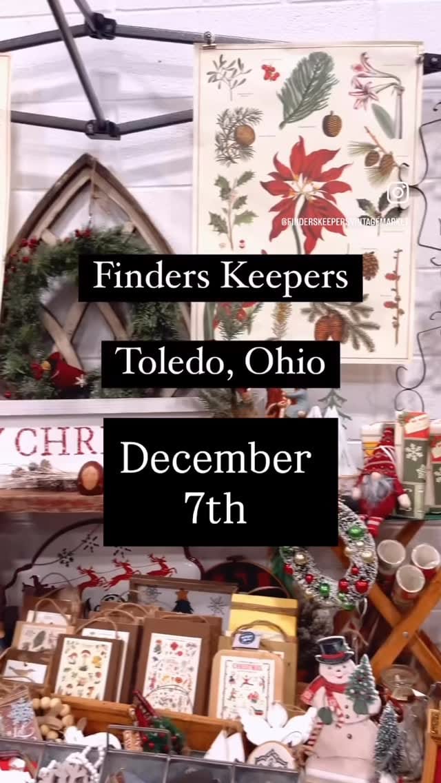 Post 5 by Finders Keepers Vintage Market on Instagram (video)