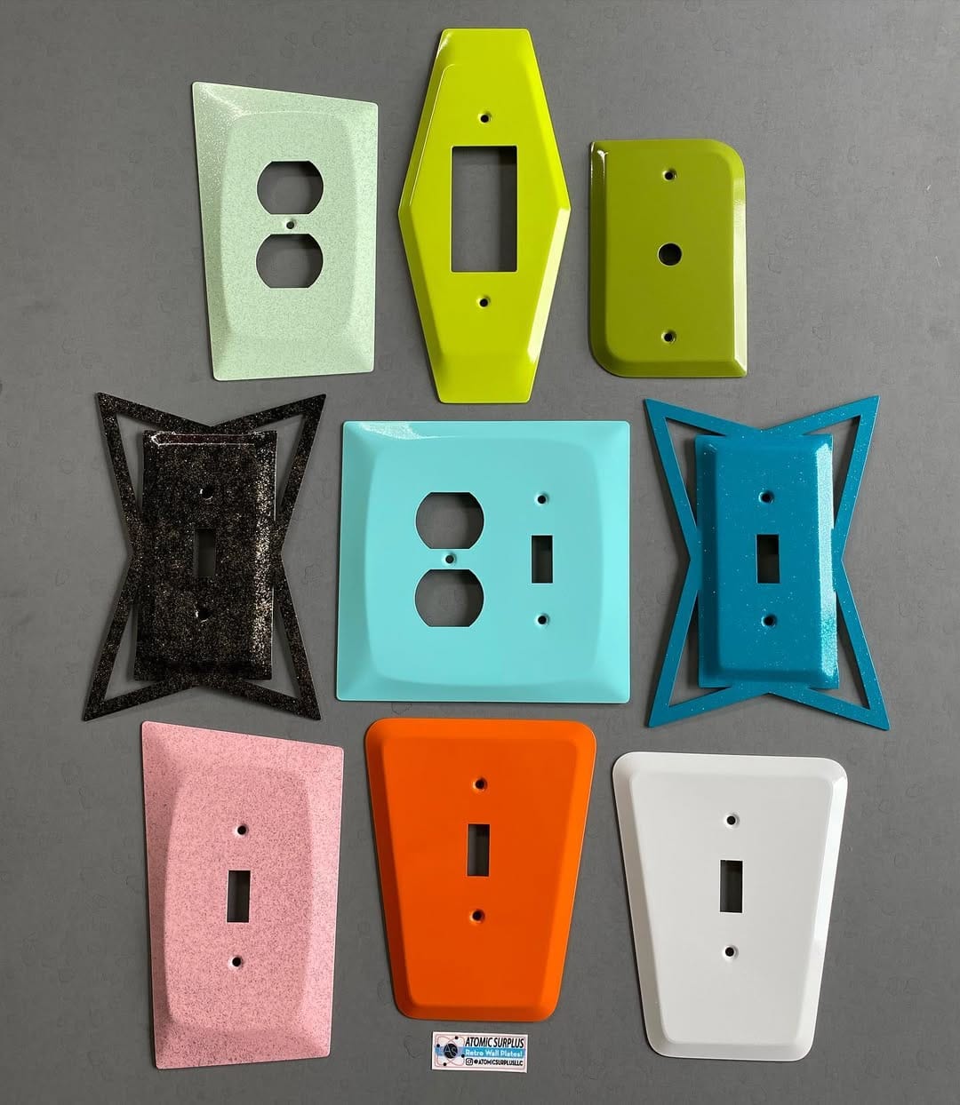 Post 10 by Atomic Surplus Handcrafted Wall Plates on Instagram (image)