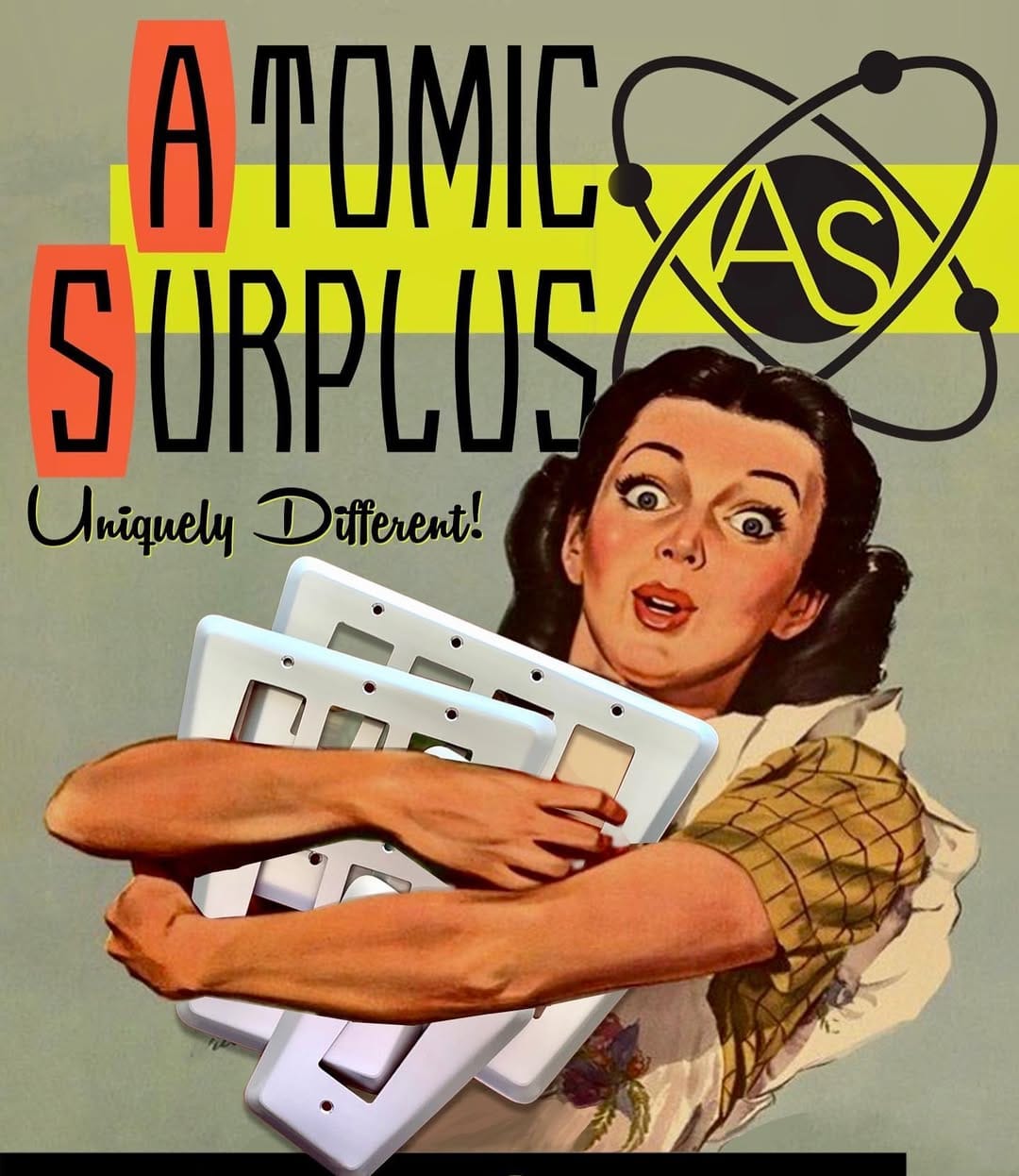 Post 9 by Atomic Surplus Handcrafted Wall Plates on Instagram (image)