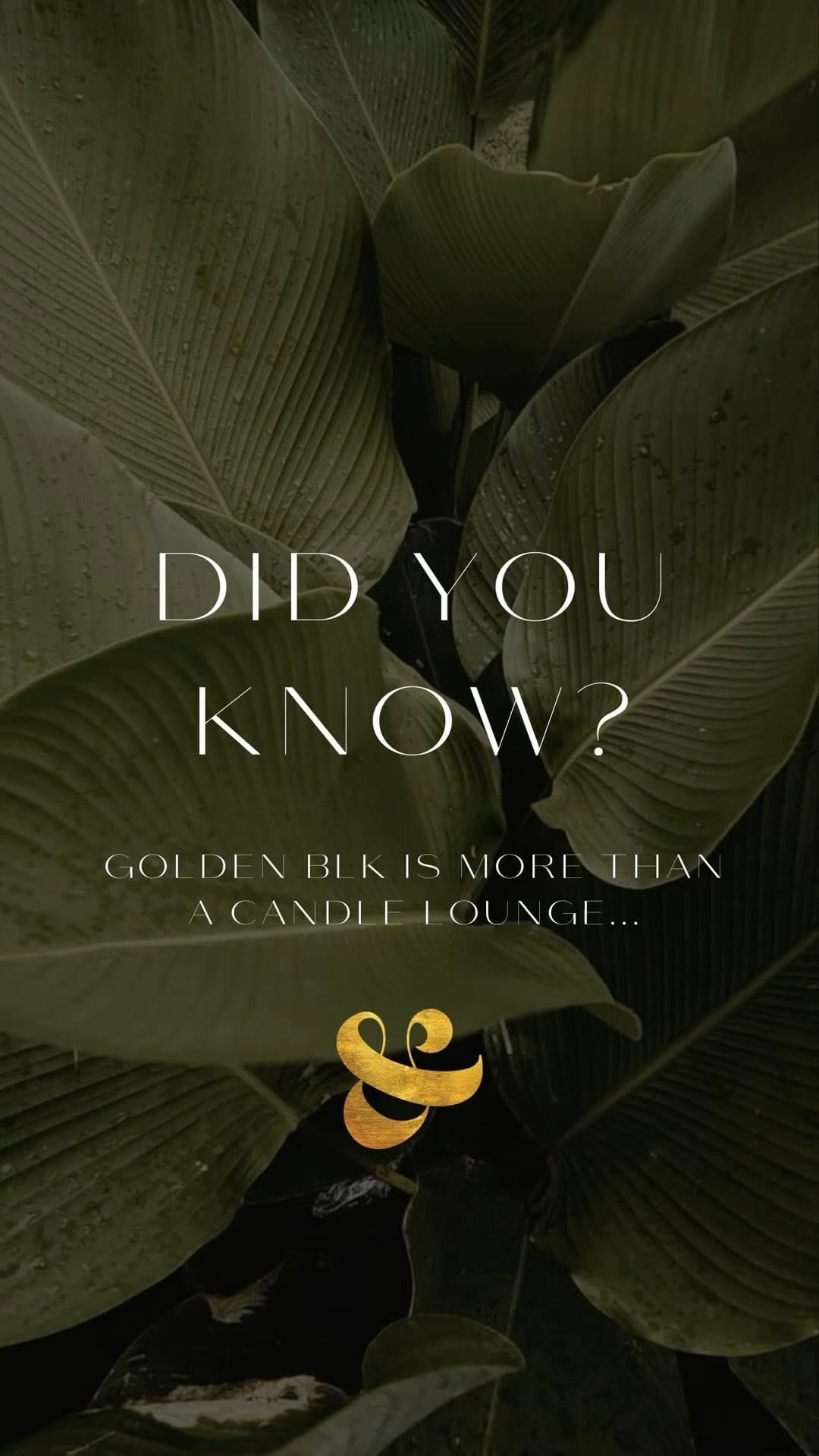 Post 8 by Golden Blk Candle Lounge on Instagram (video)