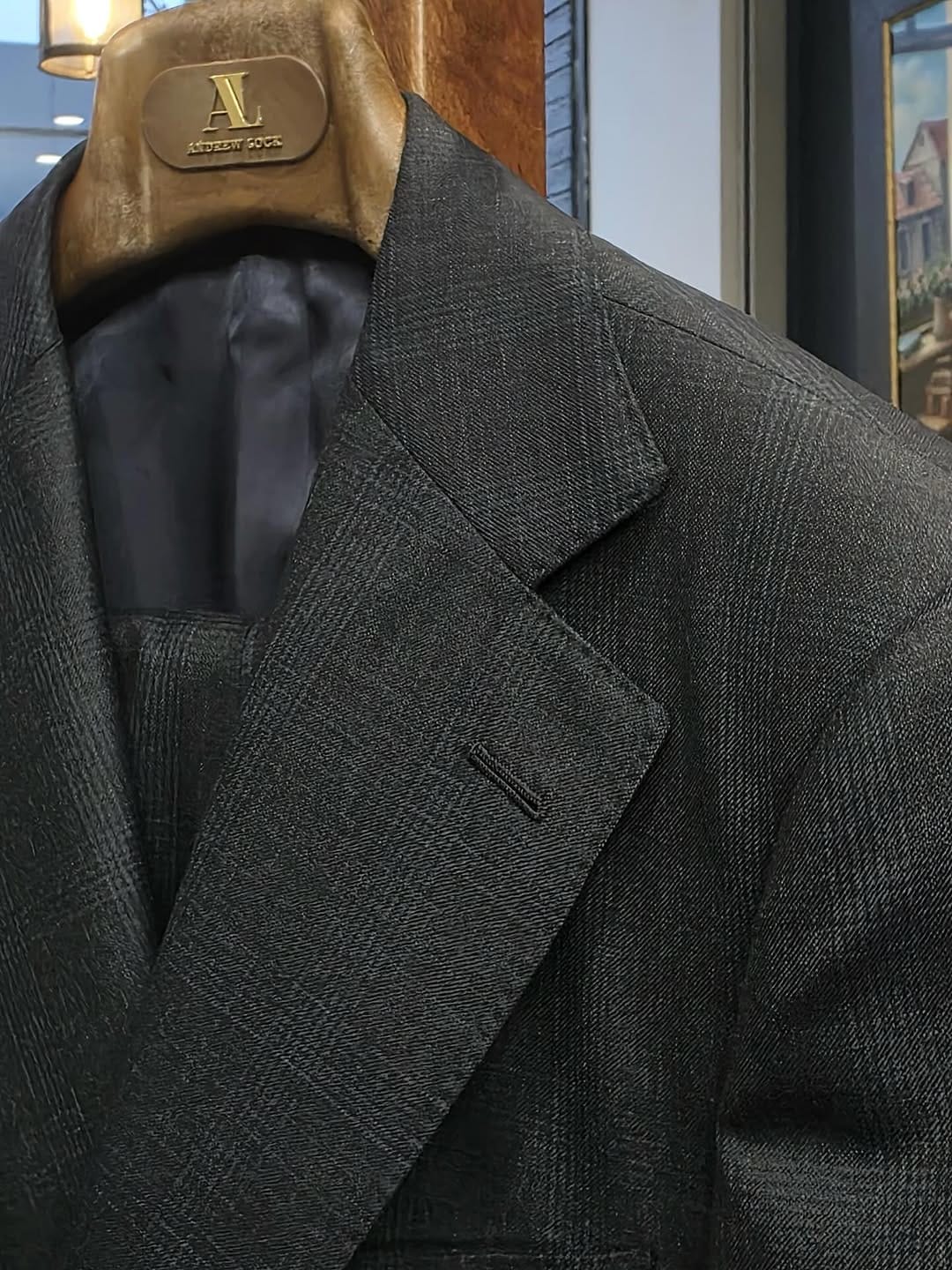 Post 1 by Andrew Lock Custom Menswear on Instagram (carousel)
