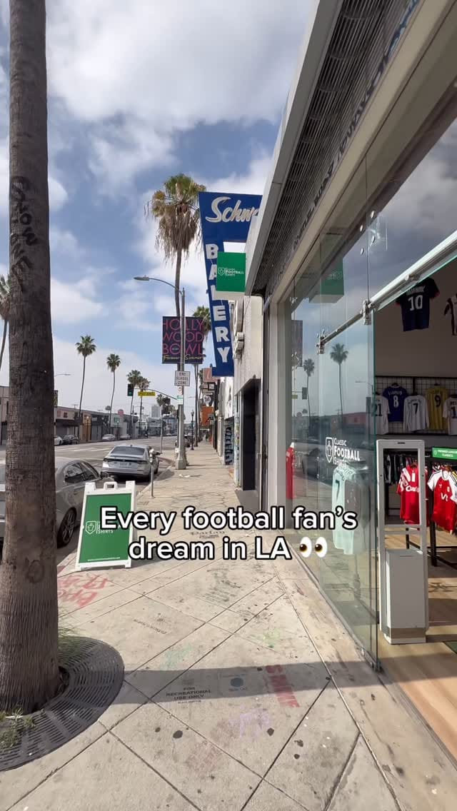Post 9 by Classic Football Shirts LA on Instagram (video)
