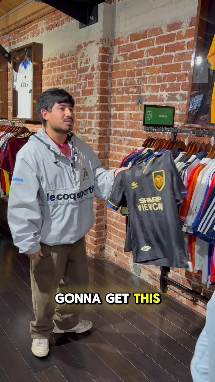 Post 3 by Classic Football Shirts LA on Instagram (video)