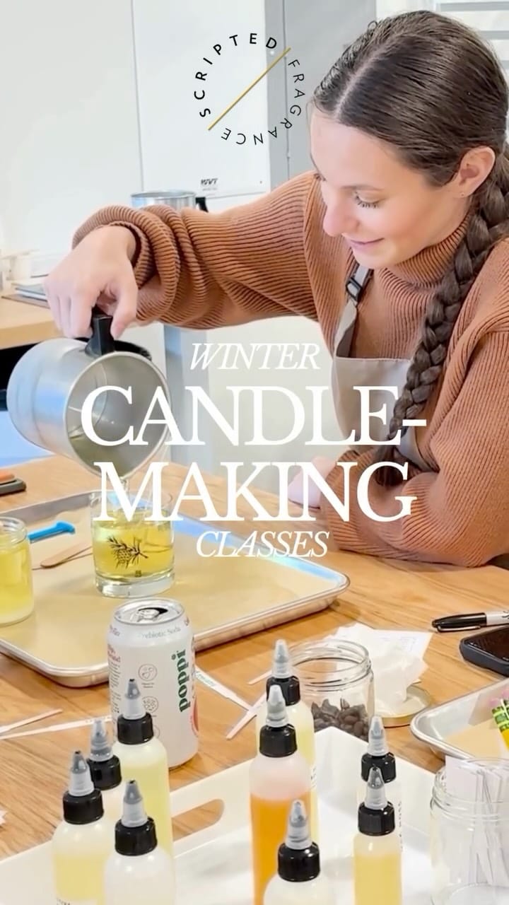 Post 4 by Scripted Fragrance | Scented Soy Candles on Instagram (video)