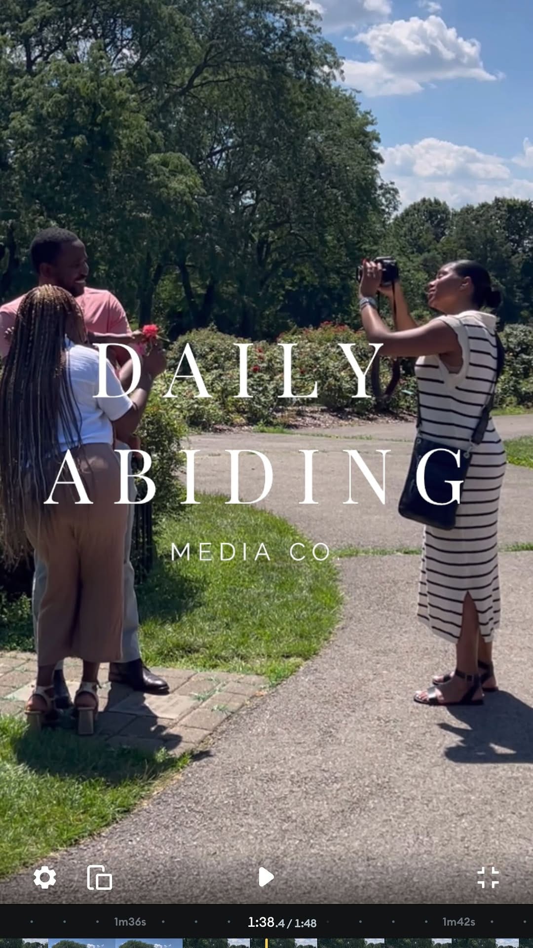 Post 1 by Daily Abiding Media Co. on Instagram (video)