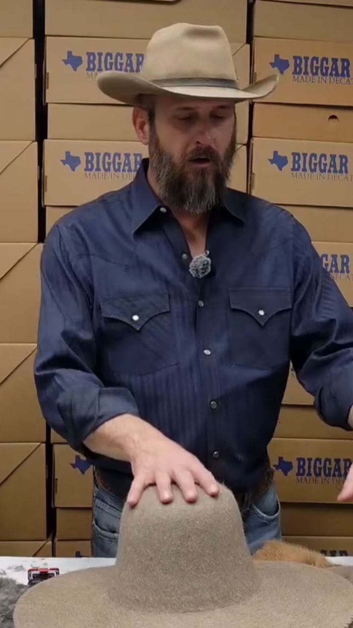 Post 1 by Biggar Hat Store on Instagram (video)