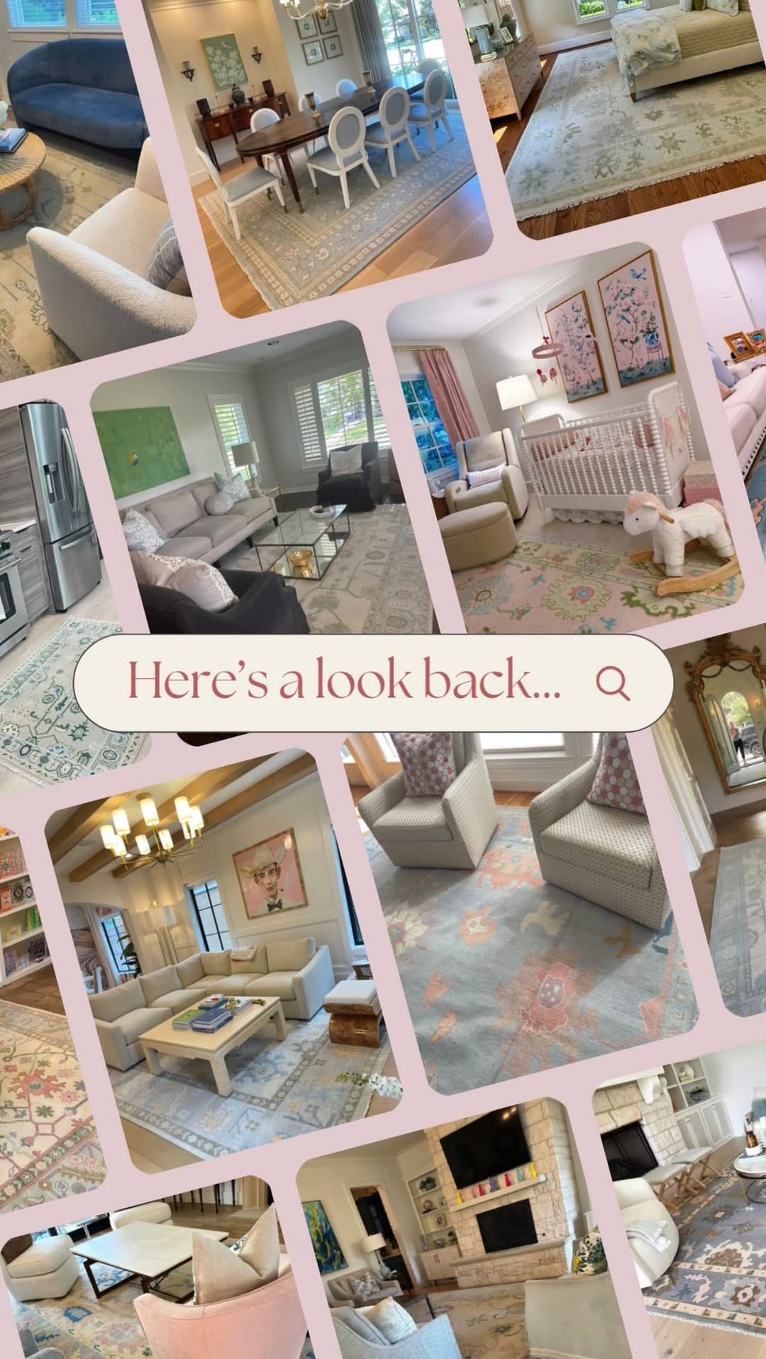 Post 4 by Southern Rugs | Oushak Rugs on Instagram (video)