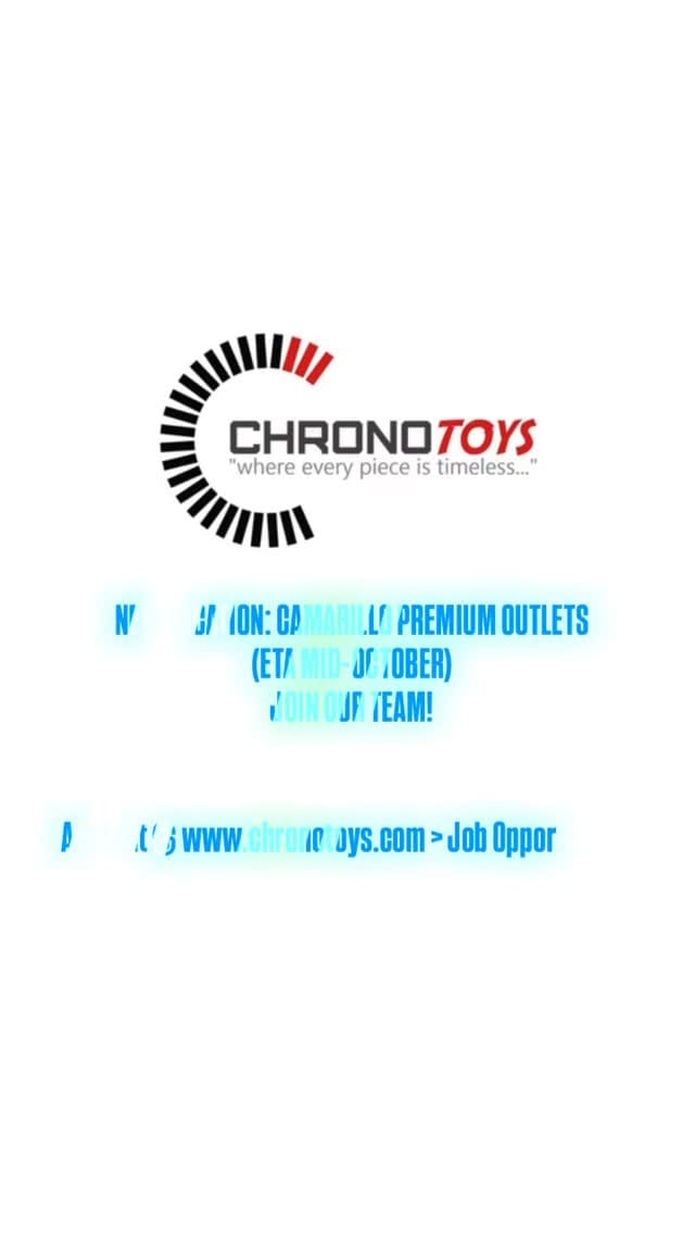 Post 5 by Chrono Toys • Official Page • HQ Showroom on Instagram (video)