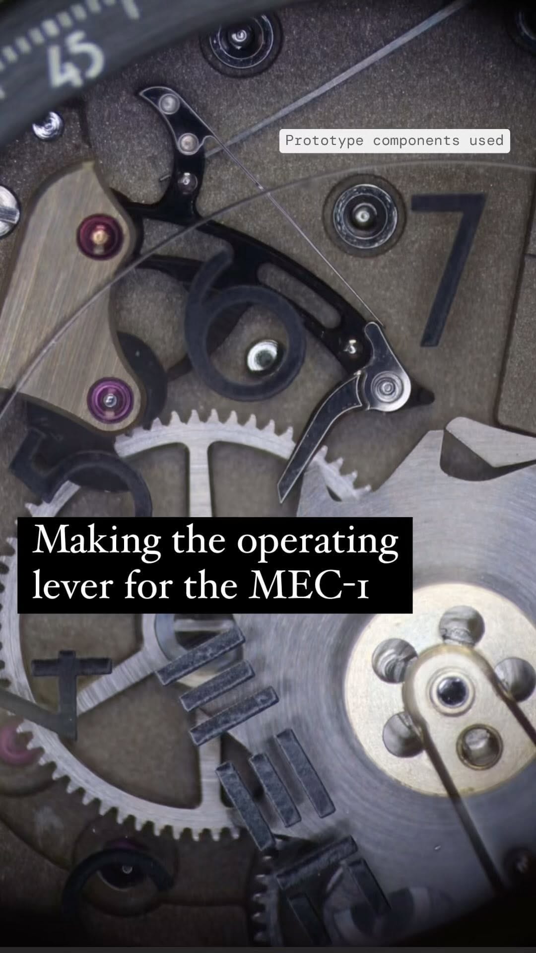 Post 6 by MEC Watches on Instagram (video)