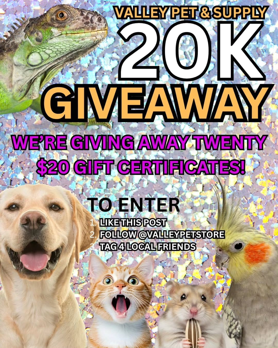 Post 3 by Valley Pet & Supply on Instagram (image)