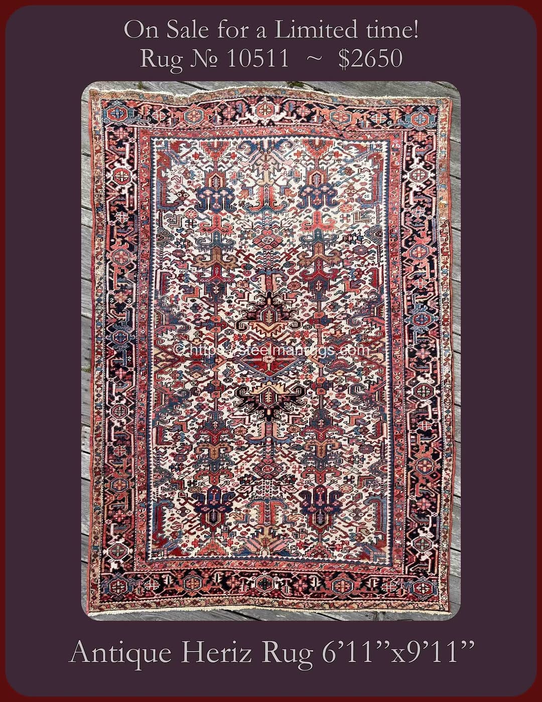 Post 8 by Steelman Rugs on Instagram (carousel)