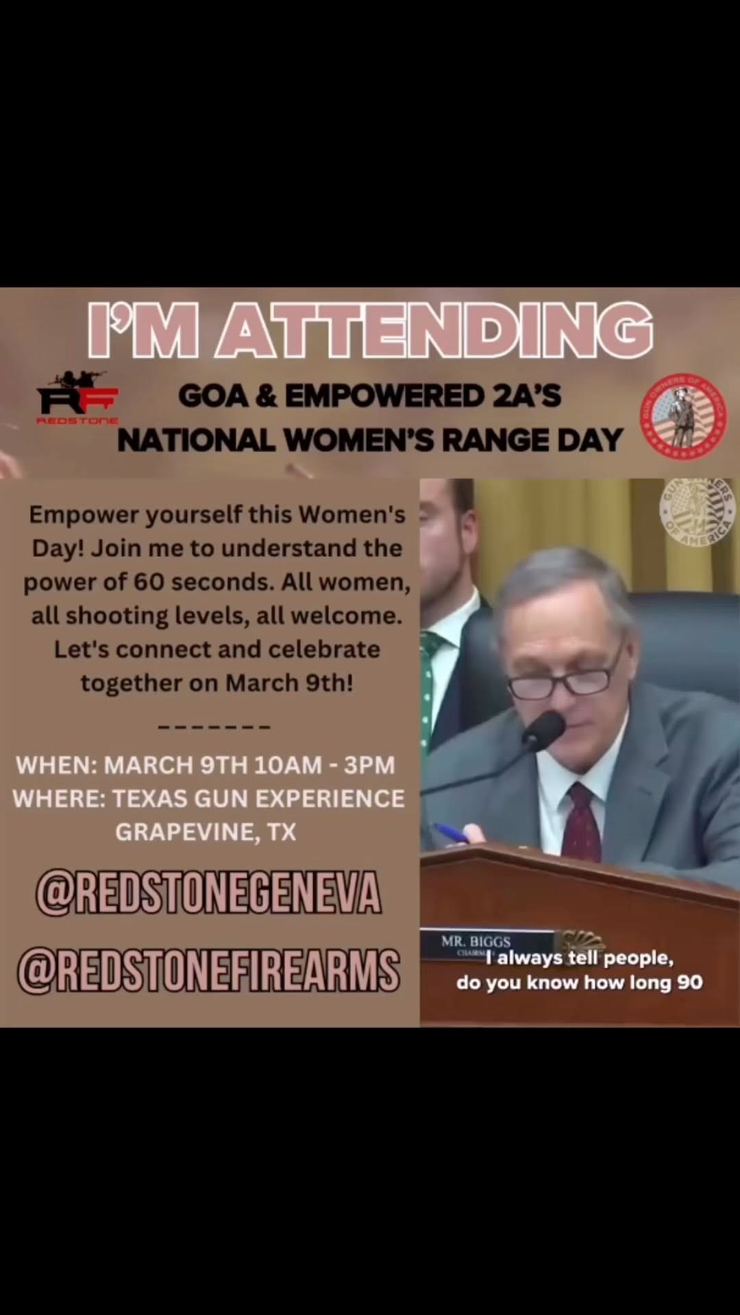 Post 7 by Redstone Firearms on Instagram (video)