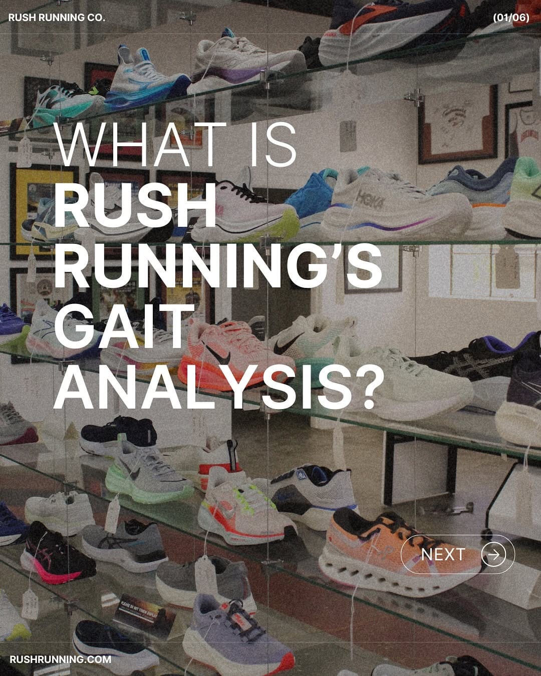 Post 8 by Rush Running Co. on Instagram (carousel)