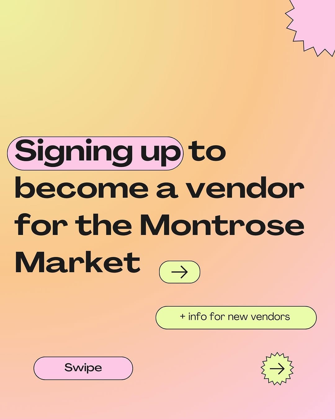 Post 10 by the Montrose Market on Instagram (carousel)