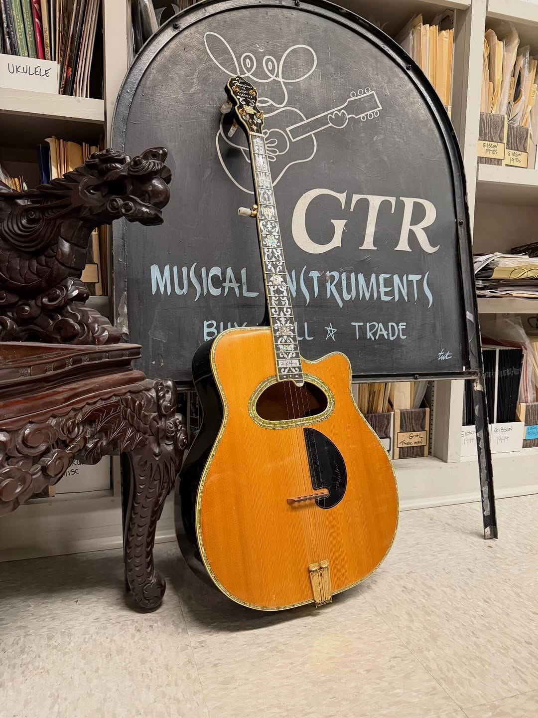 Post 5 by Gruhn Guitars on Instagram (carousel)