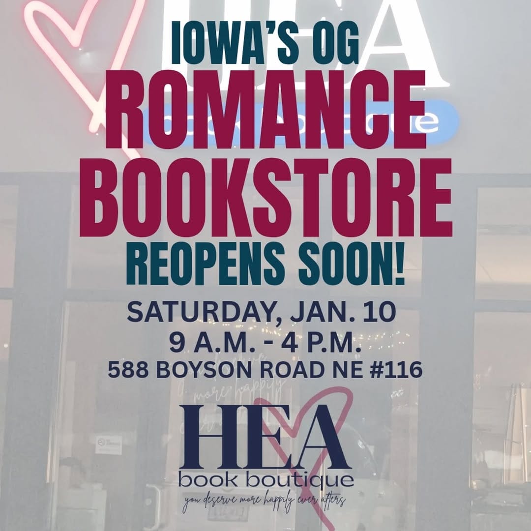 Post 10 by HEA Book Boutique on Instagram (image)