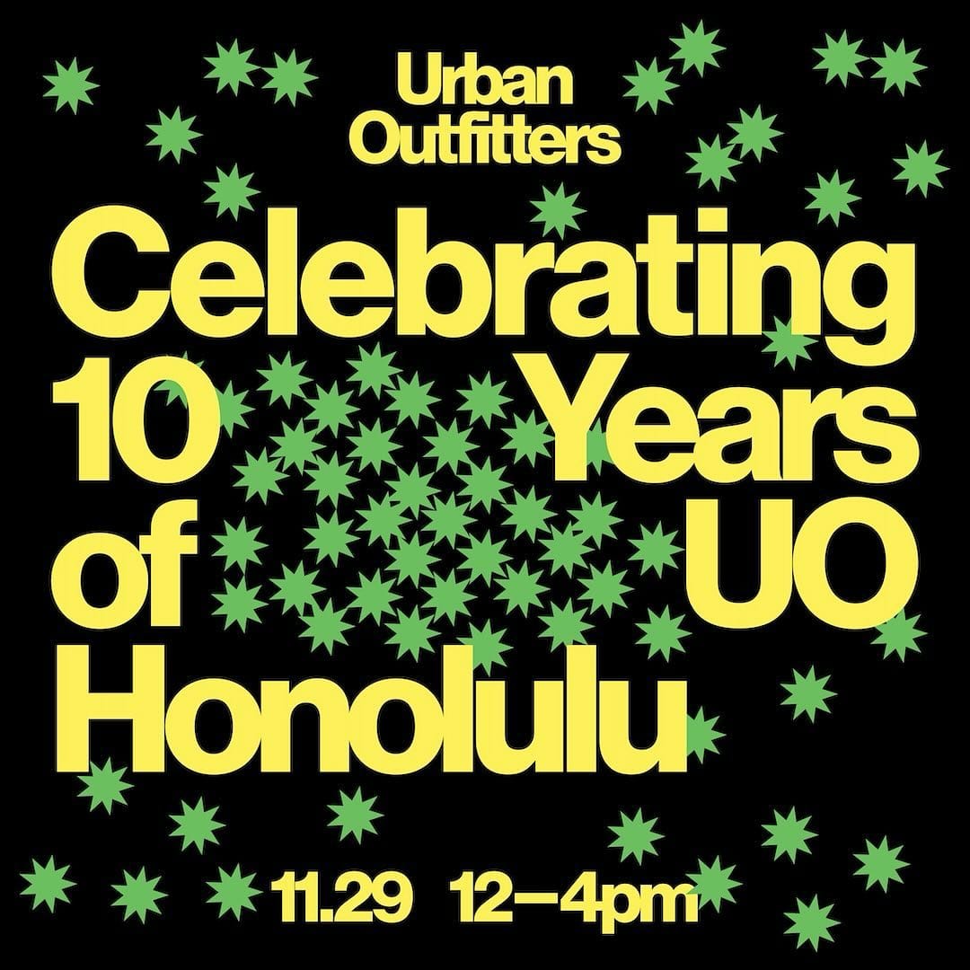Post 3 by Urban Outfitters Hawaii on Instagram (image)