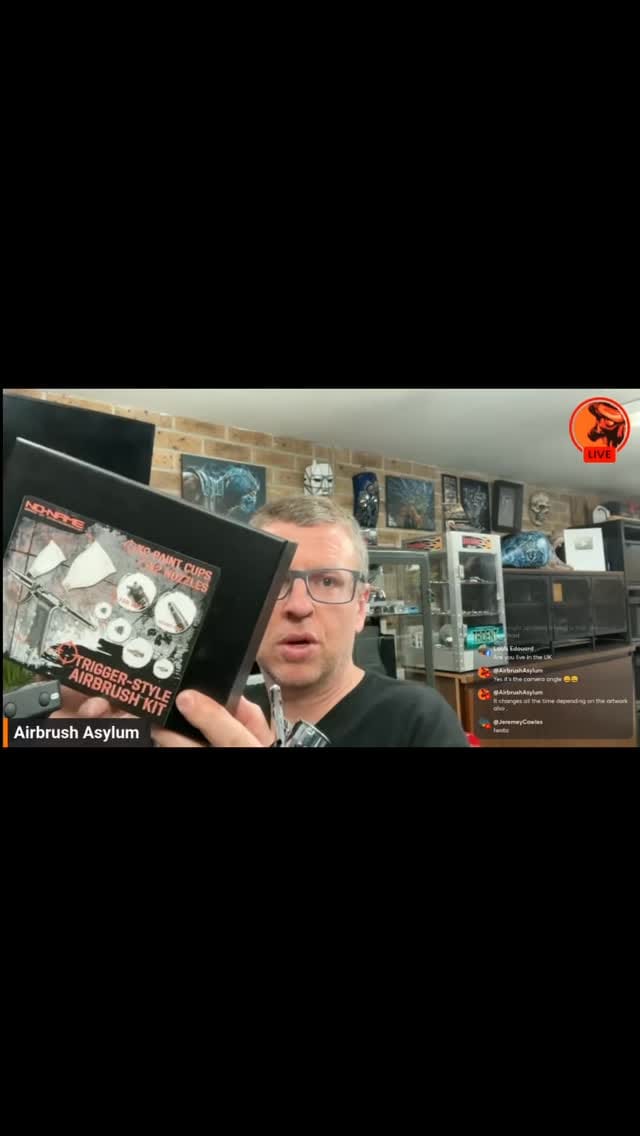 Post 8 by Airbrush Supplies on Instagram (video)