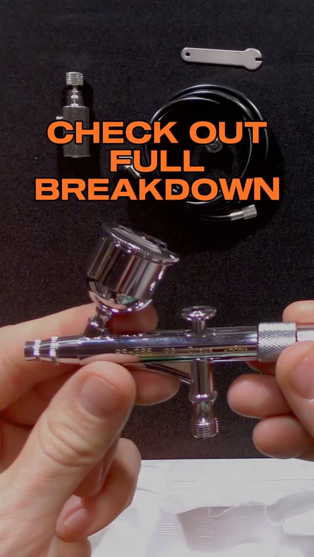 Post 1 by Airbrush Supplies on Instagram (video)
