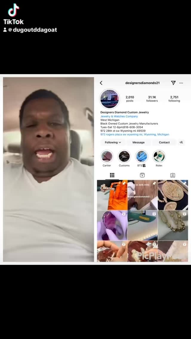 Post 4 by Designers Diamond Custom Jewelry on Instagram (video)