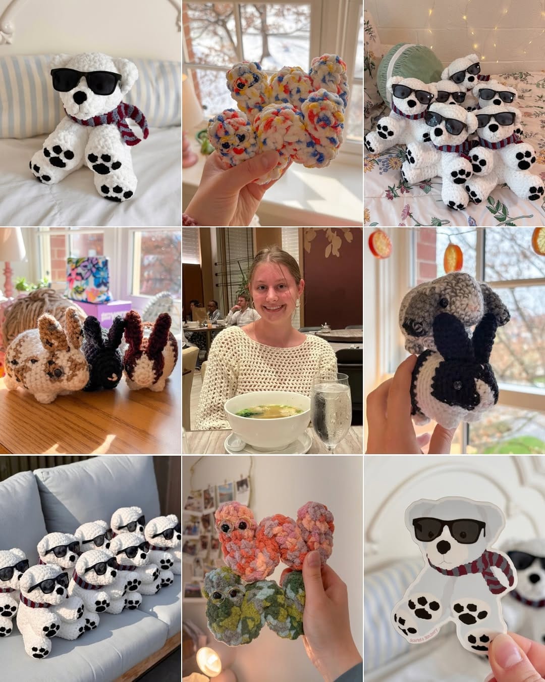 Post 3 by Scarlet’s Stitchery est. 2018 on Instagram (image)