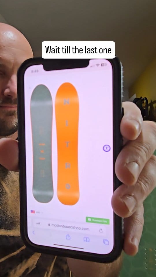 Post 10 by Motion Boardshop on Instagram (video)