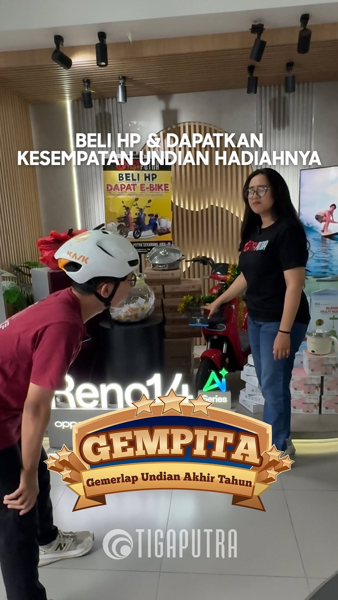 Post 8 by Tiga Putra HP Center on Instagram (video)