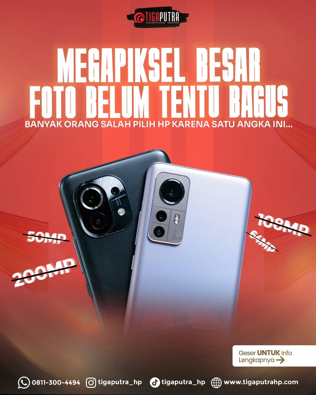 Post 6 by Tiga Putra HP Center on Instagram (carousel)