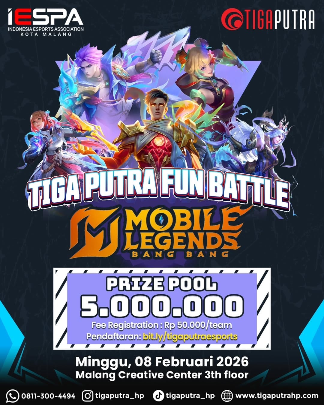 Post 5 by Tiga Putra HP Center on Instagram (carousel)