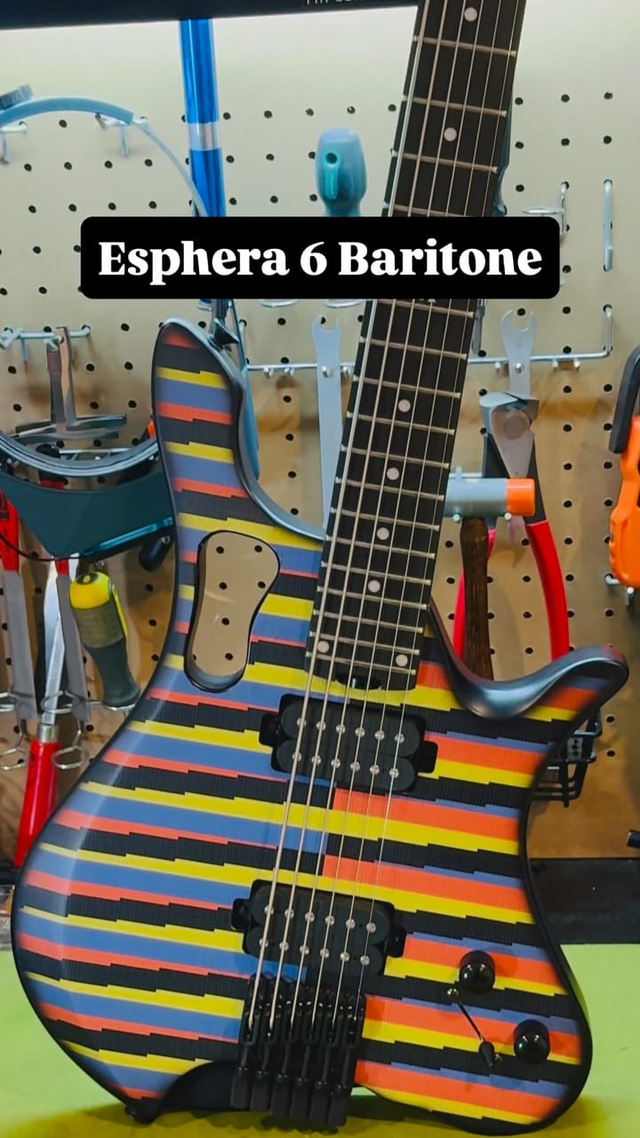 Post 3 by FM Guitars on Instagram (video)