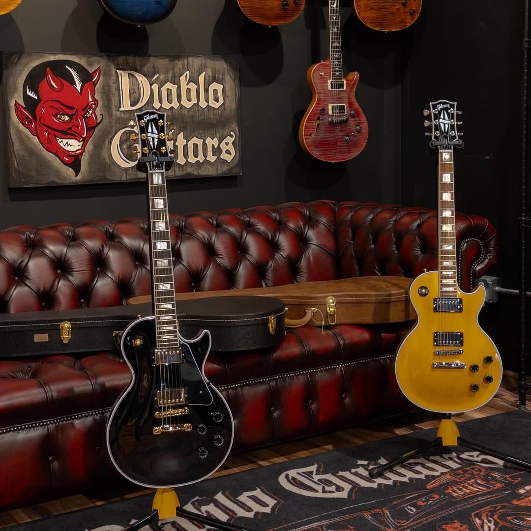 Post 3 by Diablo Guitars Axes Of Evil on Instagram (image)