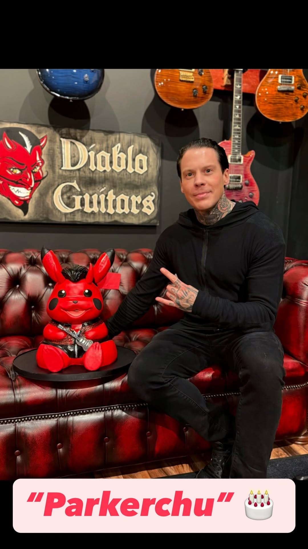 Post 7 by Diablo Guitars Axes Of Evil on Instagram (video)