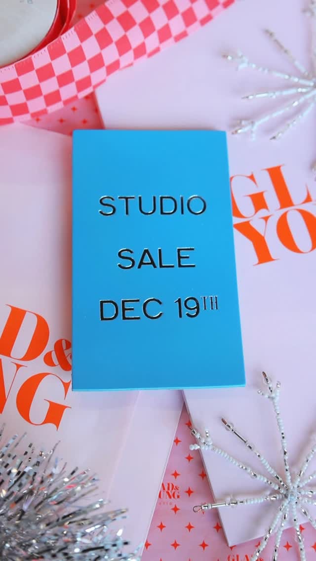 Post 6 by Glad & Young Studio on Instagram (video)