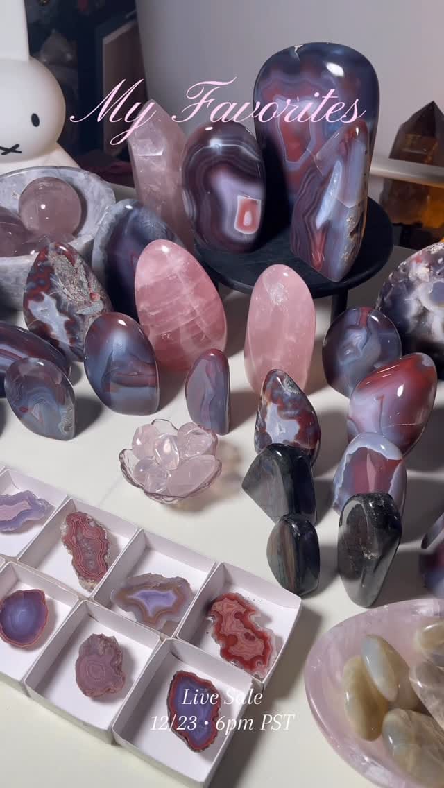 Post 3 by ⭒ Sarida Crystals 𐦍 ⭒ on Instagram (video)