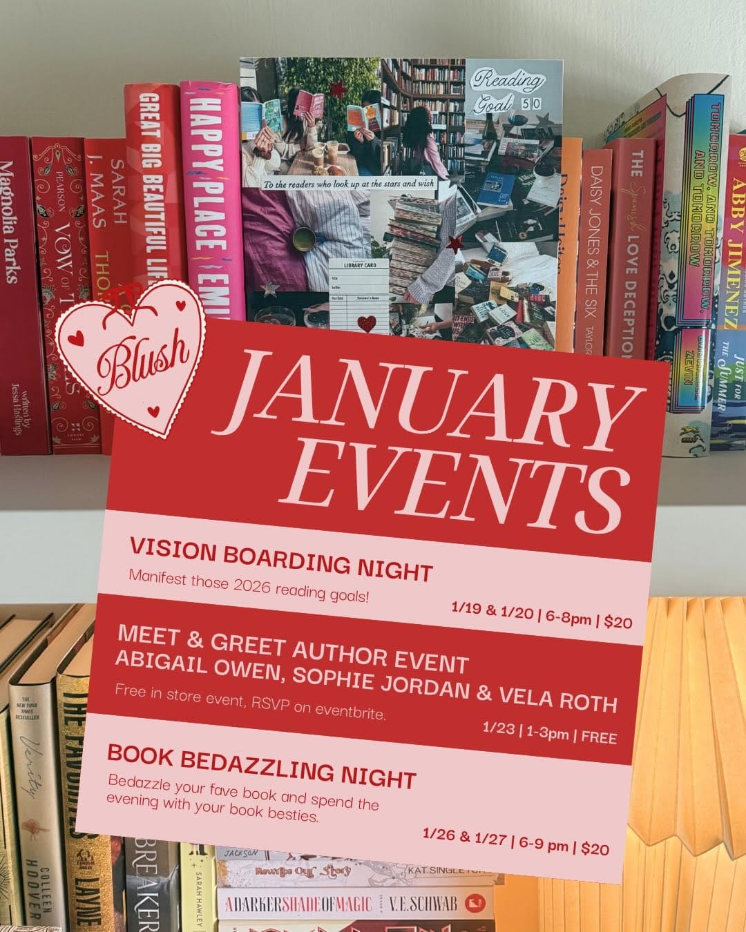 Post 1 by Blush Bookstore - Dallas on Instagram (carousel)